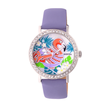Bertha Luna Crystal Mother of Pearl Dial Ladies Watch BR7701