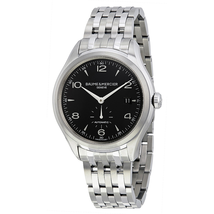 Baume et Mercier Baume and Mercier Clifton Black Dial Stainless Steel Men's Watch 10100