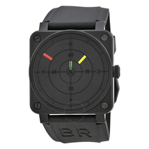Bell and Ross Aviation Radar Black Dial Mechanical Men's Watch BR0392-RADAR BR0392-RADAR