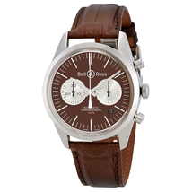 Bell and Ross Vintage Officer Chronograph Automatic Men's Watch BR126-OFFICERBR