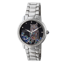 Bertha Madeline Crystal Black Dial Ladies Watch BR7101