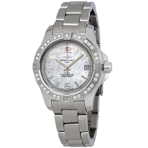 Breitling Colt Lady Mother Of Pearl Dial Stainless Steel Quartz Ladies Watch A7438953/A772SS-178A