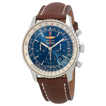 Breitling Navitimer 01 Aurora Blue Dial Automatic Men's Chronograph Watch AB012721-C889-443X-A20BA.1