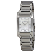 Baume et Mercier Baume and Mercier Hampton Mother of Pearl Diamond Dial Ladies Watch 10050