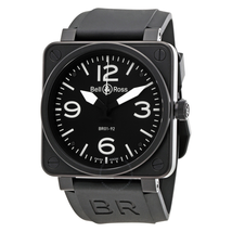 Bell and Ross Black Dial Stainless Steel Men's Watch BR0192-BL-CA