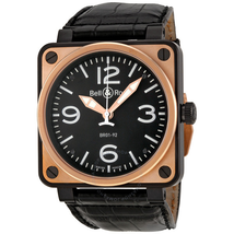 Bell and Ross BR 01 Automatic  Black Dial Men's Watch BR0192-BICOLOR