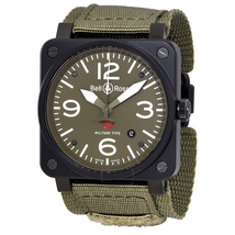 Bell and Ross Military Type GI Joe Edition Men's Watch BR03-92-S