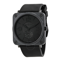 Bell and Ross Phantom Black Dial Ceramic Men's Watch BRS-BLC-PH/SBR BRS-BLC-PH/SBR