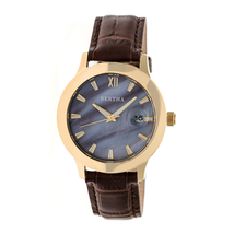 Bertha Eden Grey Mother of Pearl Dial Ladies Watch BR6505