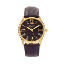 Bertha Sadie Crystal Purple Dial Ladies Watch BR8403
