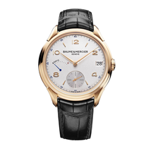 Baume et Mercier Clifton Men's 18 Rose Gold Watch 10195