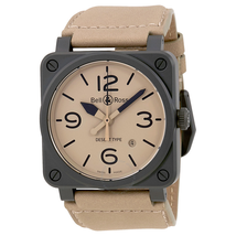 Bell and Ross Aviation Desert Men's Watch BR03-92-DESERT TYPE