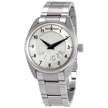 Bell and Ross Fusion Silver Dial Analog Digital Men's Watch FUSION-GREY-S
