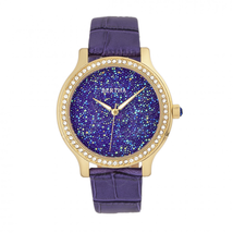 Bertha Cora Crystal Blue Dial Ladies Watch BR6003