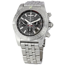 Breitling Chronomat Grey Dial Men's Watch SS AB011011-F546