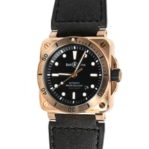 Bell and Ross Diver Bronze Limited Edition Automatic Men's Watch BR0392-D-BL-BR/SCA