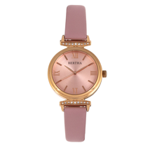 Bertha Bertha Jasmine Quartz Pink Dial Ladies Watch BR9606 BR9606