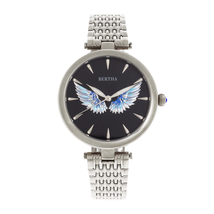 Bertha Bertha Micah Quartz Black Dial Ladies Watch BR9401 BR9401