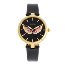Bertha Bertha Micah Quartz Black Dial Ladies Watch BR9406 BR9406
