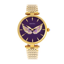 Bertha Bertha Micah Quartz Purple Dial Ladies Watch BR9402 BR9402