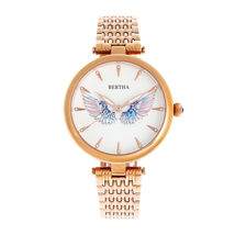 Bertha Bertha Micah Quartz White Dial Ladies Watch BR9403 BR9403
