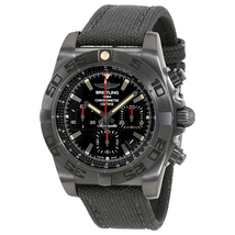 Breitling Chronomat 44 Black Dial Automatic Men's Watch MB0111C3-BE35GCVT MB0111C3-BE35-109W-M20BASA.1