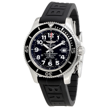 Breitling Superocean II 42 Black Dial Men's Watch A17365C9/BD67BKPD3 A17365C9/BD67-151S-A18D.2