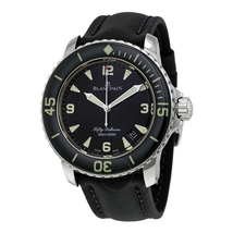 Blancpain Fifty Fathoms Automatic Black Dial Men's 5015-1130-52B