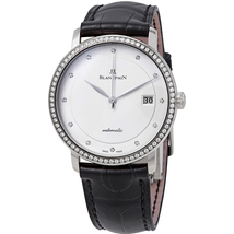 Blancpain Villeret Ultra Slim Automatic 18kt White Gold Men's Watch 6223-1987-55B