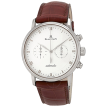 Blancpain Villeret 18kt White Gold Chronograph Automatic Men's Watch 4082-1542A-55B
