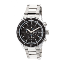 Breed Maverick Chronograph Black Dial Men's Watch 7501