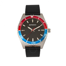 Breed Ranger Black Dial Pepsi Bezel Men's Watch 8003