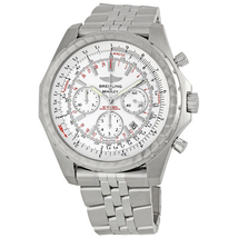 Breitling Bentley Motors T Silver Dial Men's Watch SS A2536313-G675
