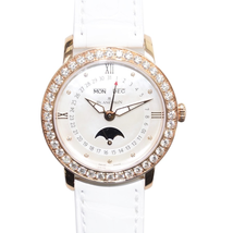 Blancpain ladies Moonphase & Complete Calendar 34mm Ladies Watch 3663-2954-55B