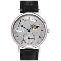 Breguet Classique Power Reserve Silver Dial Automatic White Gold Men's Watch 7137bb/11/9v6