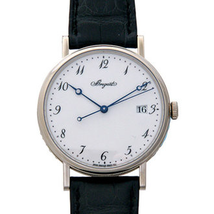 Breguet Classique White Dial 18 Carat White Gold Automatic Men's Watch 5177BB/29/9V6