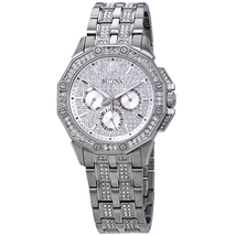 Bulova Crystal Men's Multifunction Watch 96C134