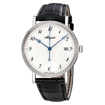 Breguet Classique Automatic White Dial Leather Men's Watch 5178BB/29/9V6.D000