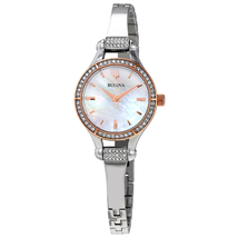 Bulova Mother of Pearl Dial Ladies Watch 98L262
