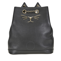 Charlotte Olympia Feline Black Backpack L001022 CLF