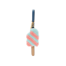 Fendi Ladies Italian Luxury Gifts & Accs Keyfobs Women's Pink Fd Ice Cream Charm 7AR701-A44H-F141I