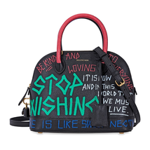 Balenciaga Ville Graffiti Top Handle Crossbody 5188730OT1M-1095