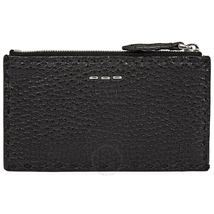 Fendi 5cc Zip Card Holder- Black 7M0227-O7N