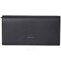 Fendi Logo Stamp Wallet- Black 7M0186-OEQ