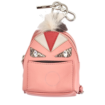 Fendi Monster Eyes Fur Backpack Key Chain 7AR457 7VM