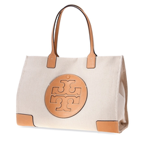 Tory Burch Ella Canvas Tote- Natural 45209-254