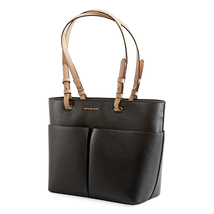 Michael Kors Bedford Medium Pebbled Leather Tote-Black 30S9GBFT2L-001
