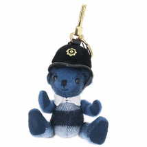 Burberry Bobby Thomas Bear Charm in Cadet Blue 4001252