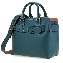 Burberry The Small Leather Belt Bag- Dark Cayan 4076731