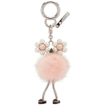 Fendi Ladies Bugs Light Pink Fd Charm Mcro Plcno Occhi 7AR676-A1LC-F137L